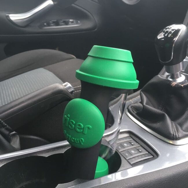 Eatcup in cupholder